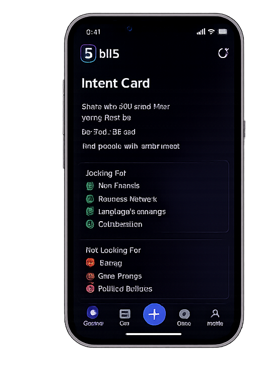 bil5 intent card mockup